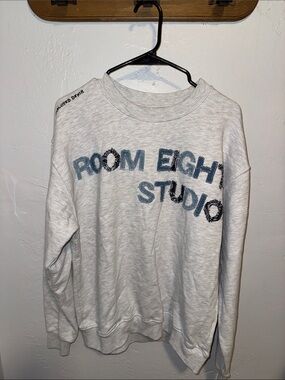 UNEMPLOYED DENIM Crewneck Sweatshirt - Light Heather Gray
